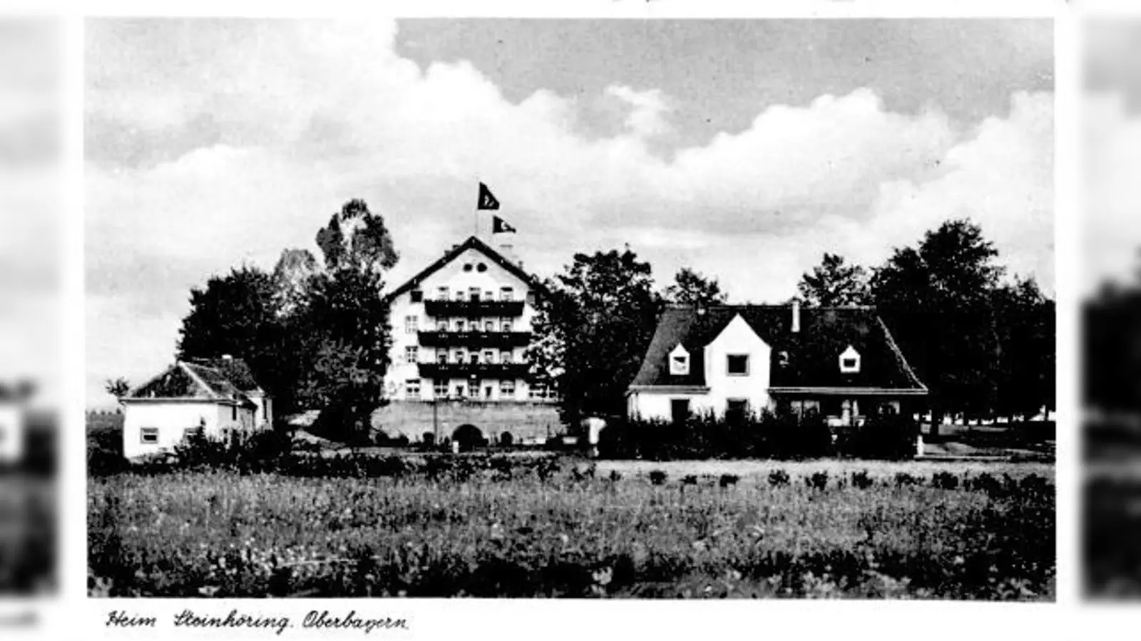 Das SS-Lebensborn-Heim »Hochland« Steinhöring im Jahr 1936.	 (Foto: Heimatverein Steinhöring)