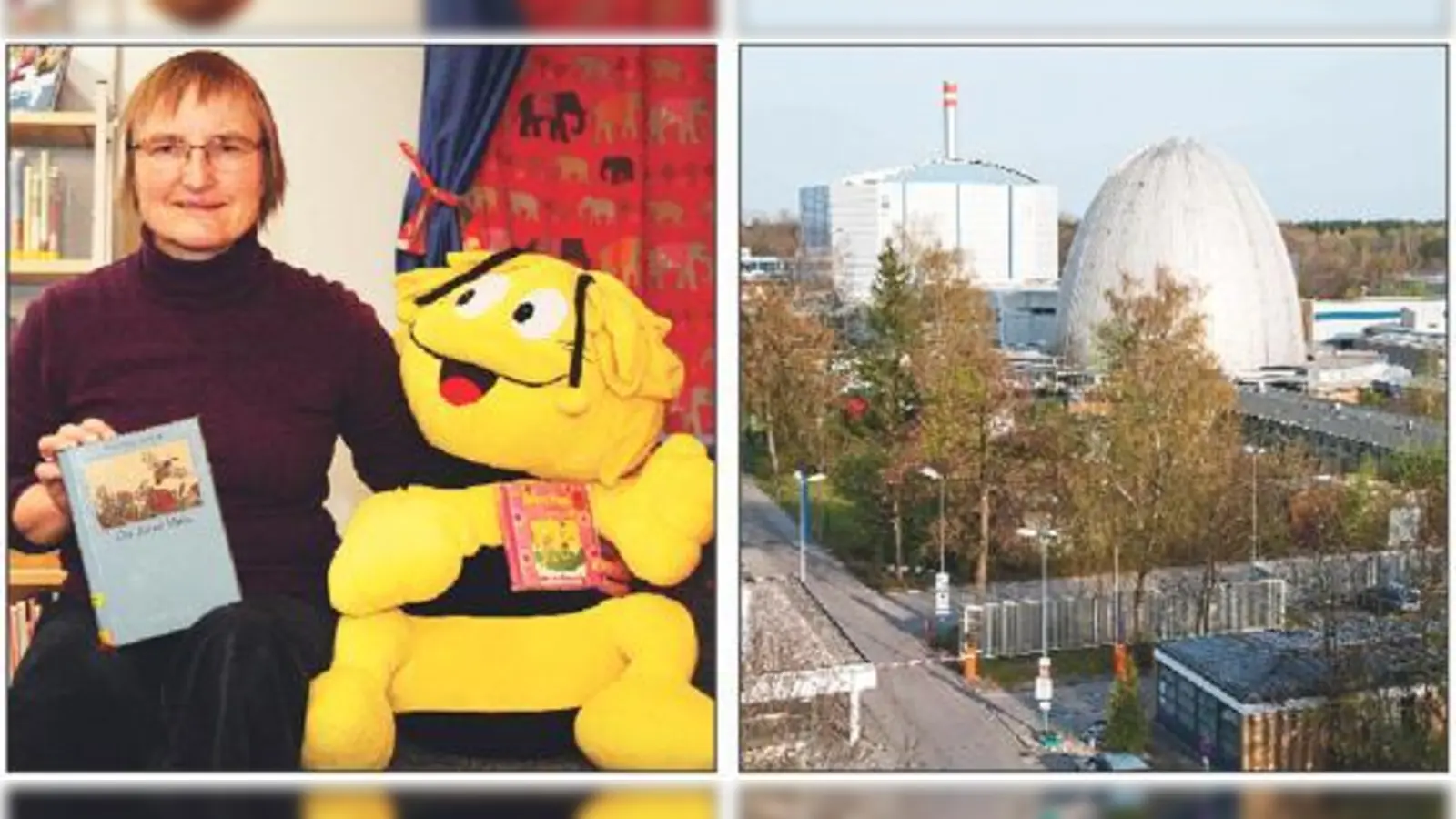 100 Jahre »Biene Maja«, geboren wurde sie übrigens in Oberschleißheim (l.). Nach der nuklearen Katastrophe in Fukushima kam auch hierzulande die Frage auf, wie sicher FRM II in Garching ist. 	 (Foto: sl/ © Wenzel Schürmann/ TU München)