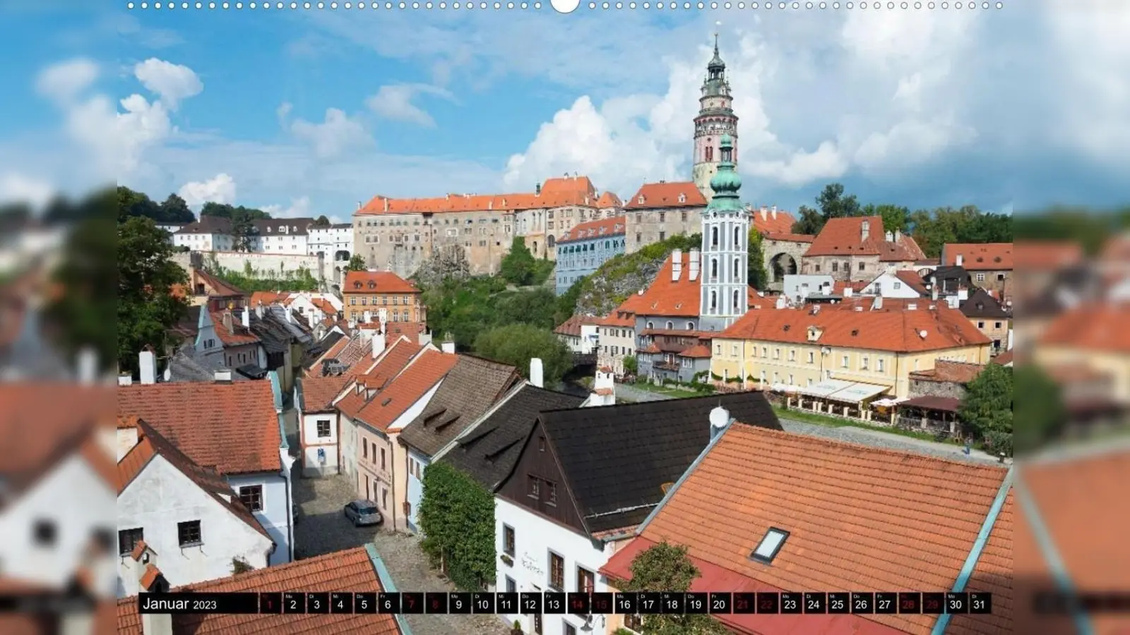  Der Reisefilm berichtet unter anderem über Böhmisch Krumau, die architektonische Perle an der Molda. (Foto: R. Kristen)