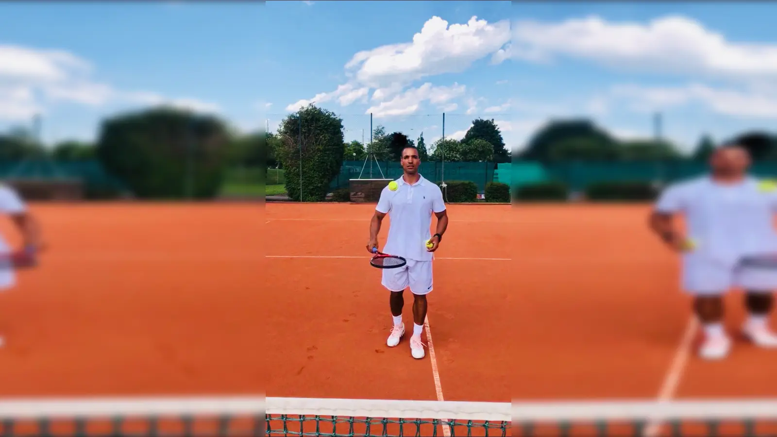 Trainer Giulio Ghedina von der Tennisschule des TC Grün-Gold freut sich auf weitere Anmeldungen.  (Foto: VA)