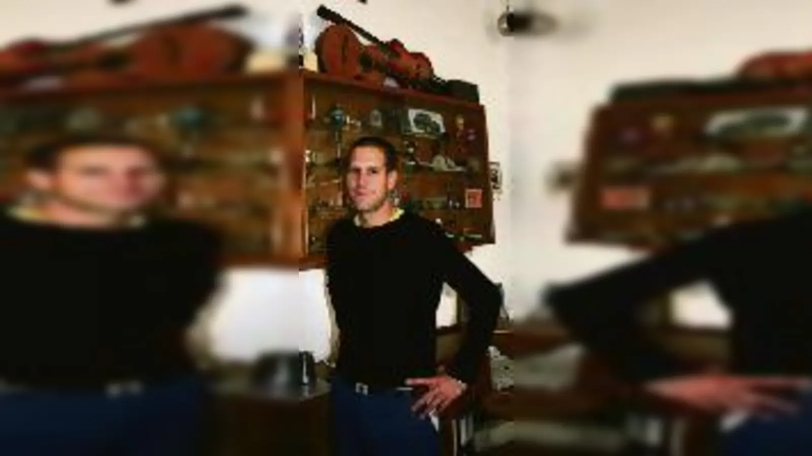 Bei Señor Staebler im Plattenladen.	 (Foto: ms)