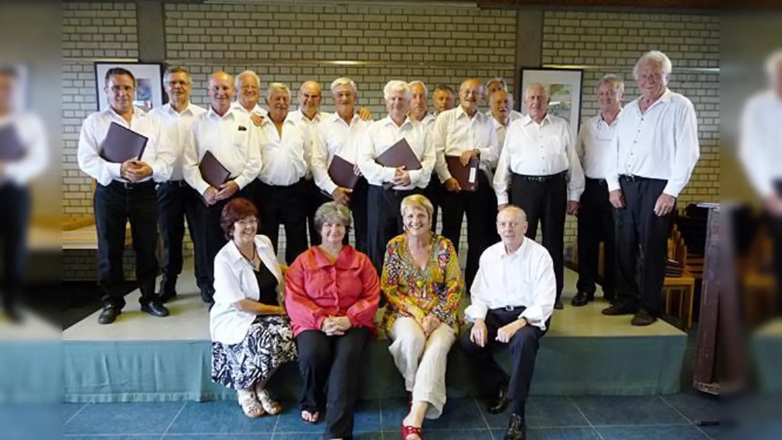 Die Liedertafel Hartmannshofen.  (Foto: VA)