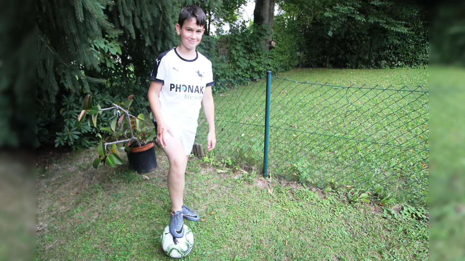 Laszlo Nagy hats fußballerisch einfach drauf - trotz Handicap spielt der Zwölfjährige begeistert Fußball beim TSV Grünwald. (Foto: RedHe)