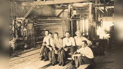 Der NordOstKulturVerein lädt zu einer Führung durch das Herzstück des Sägewerks ein.	 (Foto: Schlossmuseum Ismaning)