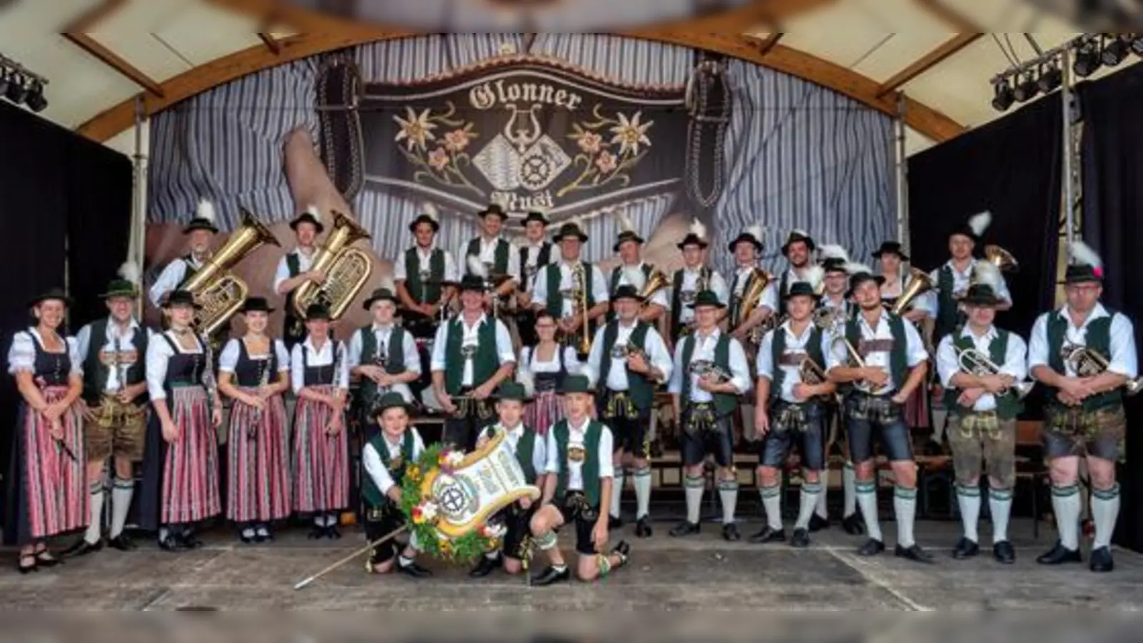 Die Glonner Musi feiert vom 10. bis 13. Mai 2019 ihr 175-jähriges Jubiläum mit einem großen Musikfest.  (Foto: Glonner Musi)