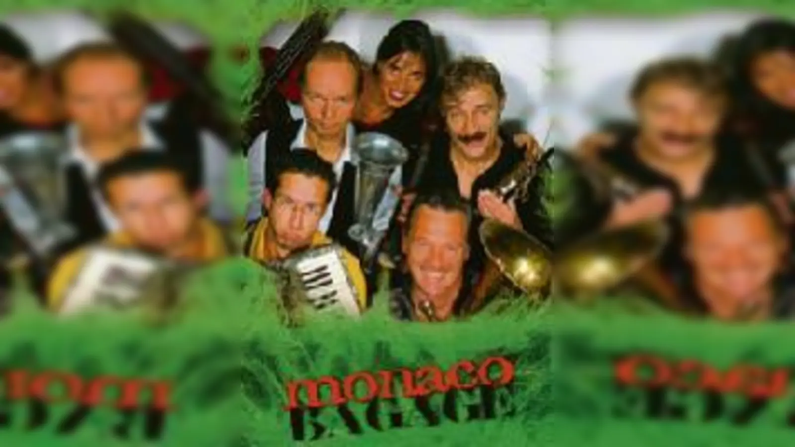 Die Musiker von Monaco Bagage und ihr »Handwerkszeug«.  (Foto: Veranstalter)