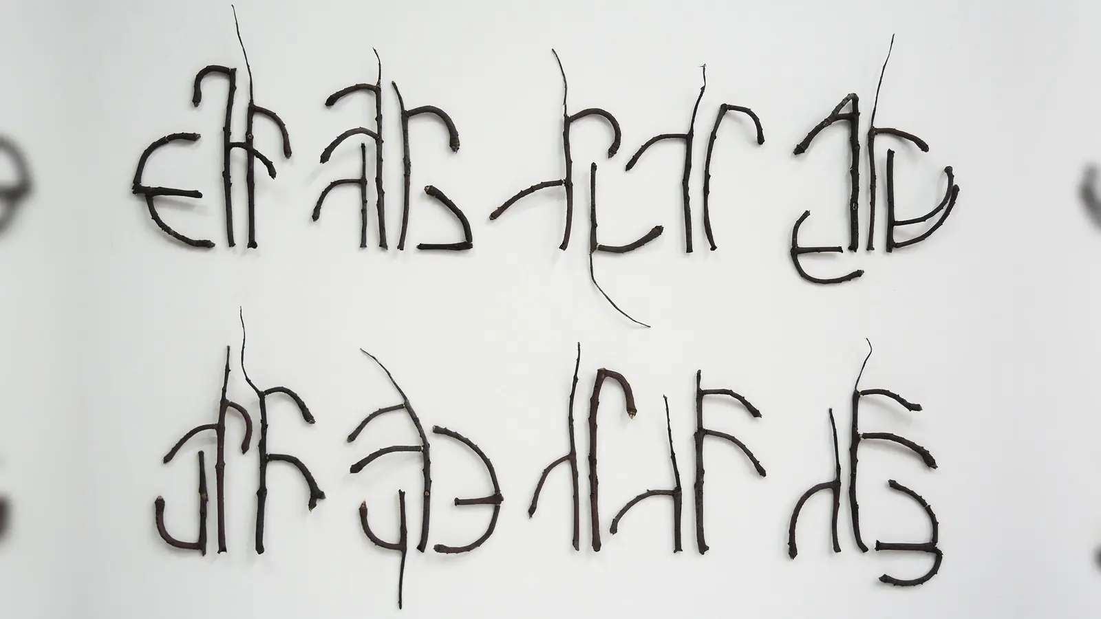 Feine Verästelungen einer Kastanie werden bei Werner Henkel zu eigenen Schriftzeichen und einem artenspezifischen Schriftbild. (Foto: Henkel)