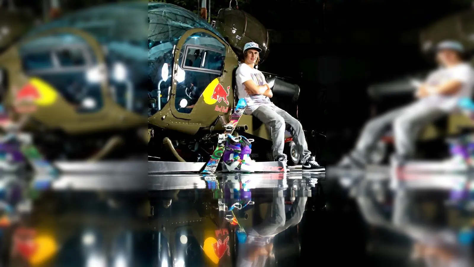 Zum zweiten Mal vom Publikum ausgezeichnet: Freeskier des Jahres, Bene Mayr.   (Foto: Nordica/Roman Lachner)