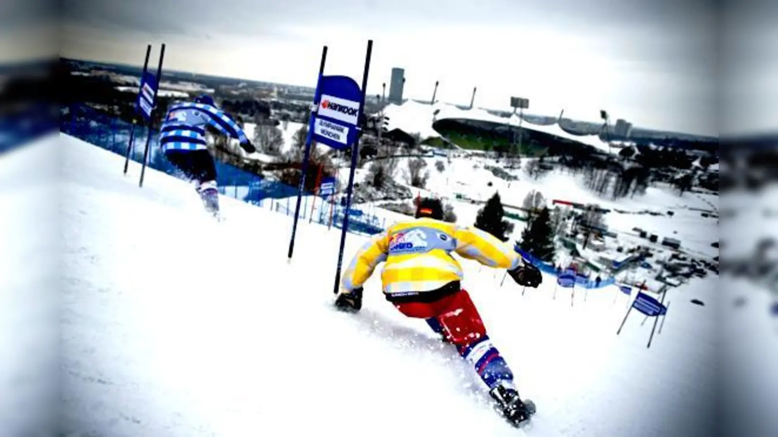 Andreas Maier (l.) und der amtierende Weltmeister Martin Niefnecker testeten schonmal die Strecke.  (Foto: Jörg Mitter)