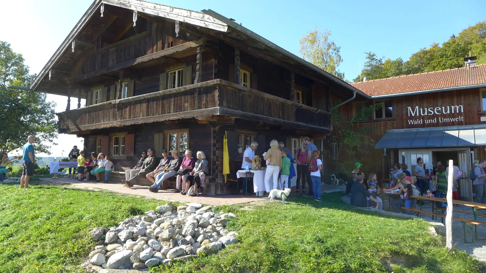 Bei hoffentlich schönem Wetter wird am 12. Oktober das Herbstfest gefeiert.  (Foto: Museum Wald und Umwelt)