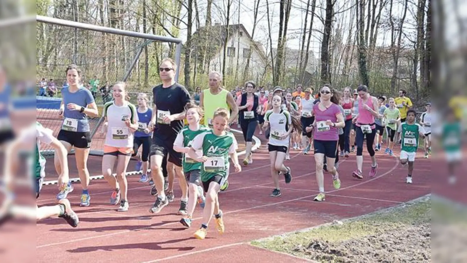 Am Sonntag sind wieder mehrere hundert Läufer vom Ebersberger Waldsportpark in Richtung Egglburger See unterwegs. 	 (Foto: LG 90 Ebersberg-Grafing)