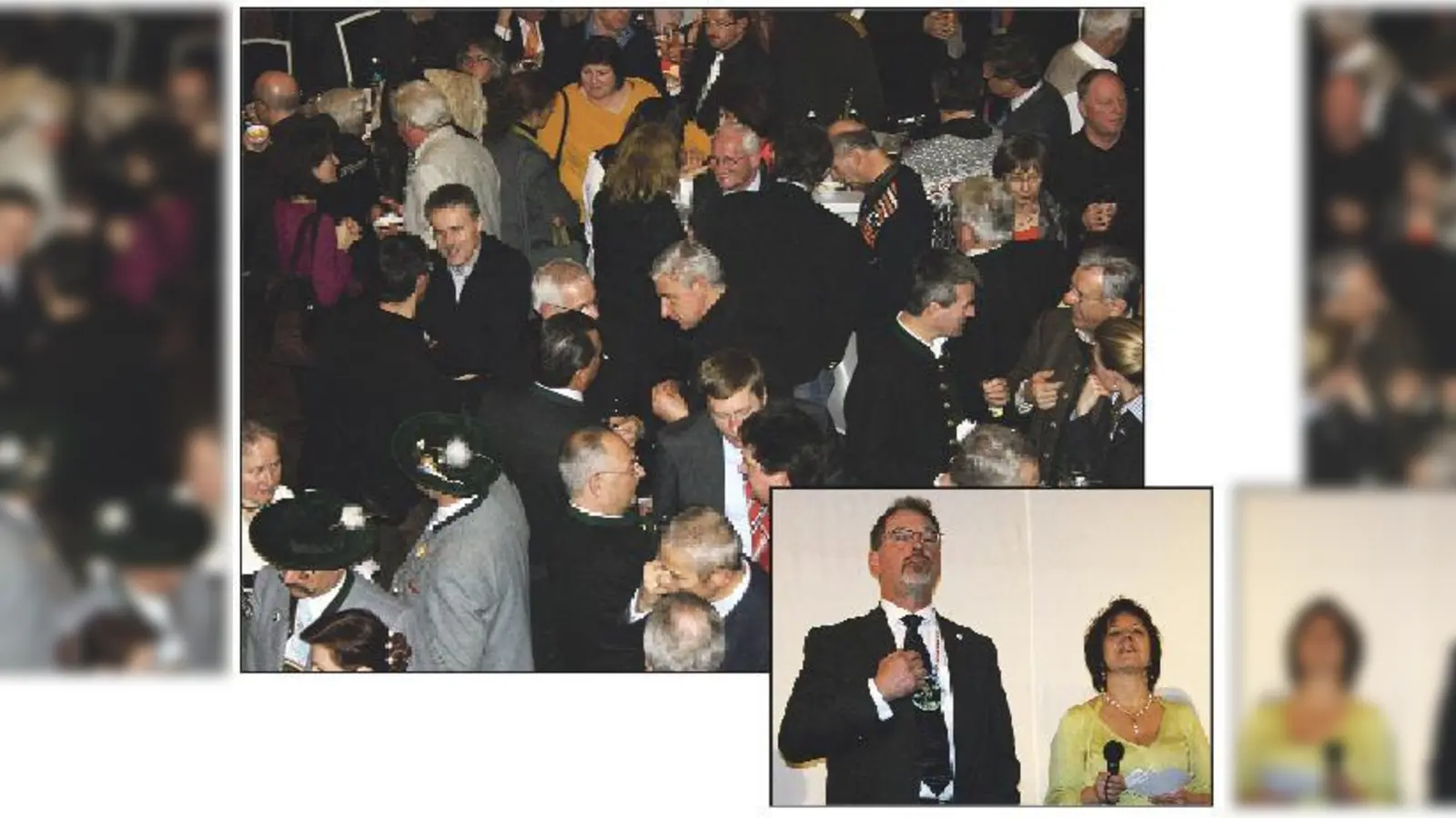 Hatten eingeladen: Diana Stachowitz und Alexander Reissl. Alles, was »Rang und Namen« hat in Moosach, hatte sich zum Neujahrsempfang der SPD auf Gut Nederling eingefunden.       (Fotos: mka)