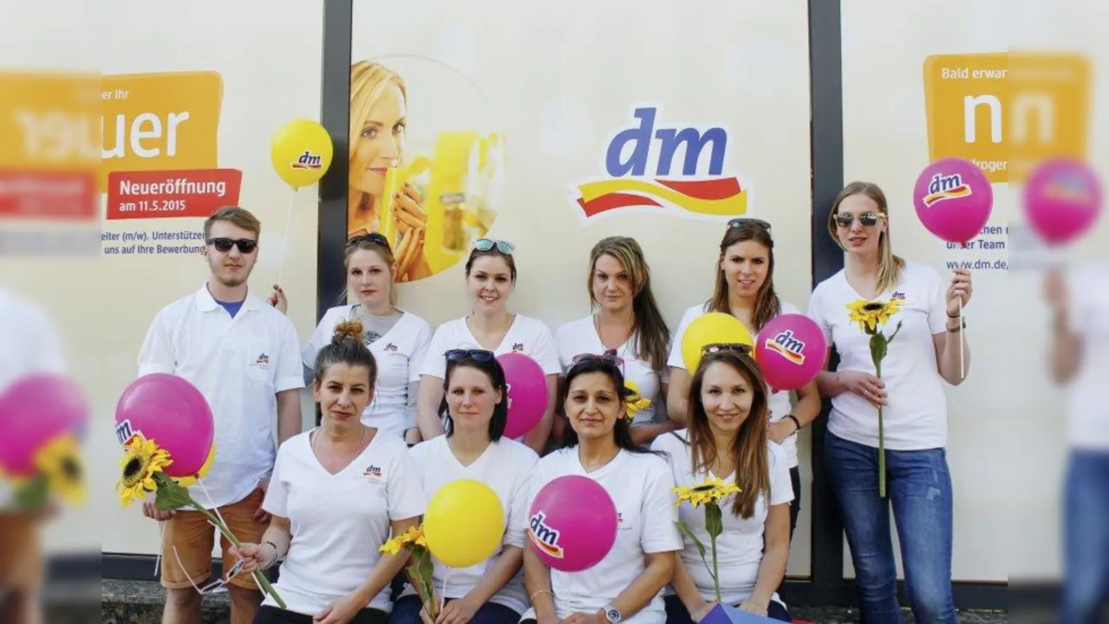 Mit einer Spendenaktion eröffnet am Montag, 11. Mai, der neue dm-Markt in der Klenzestraße 52. (Foto: dm)