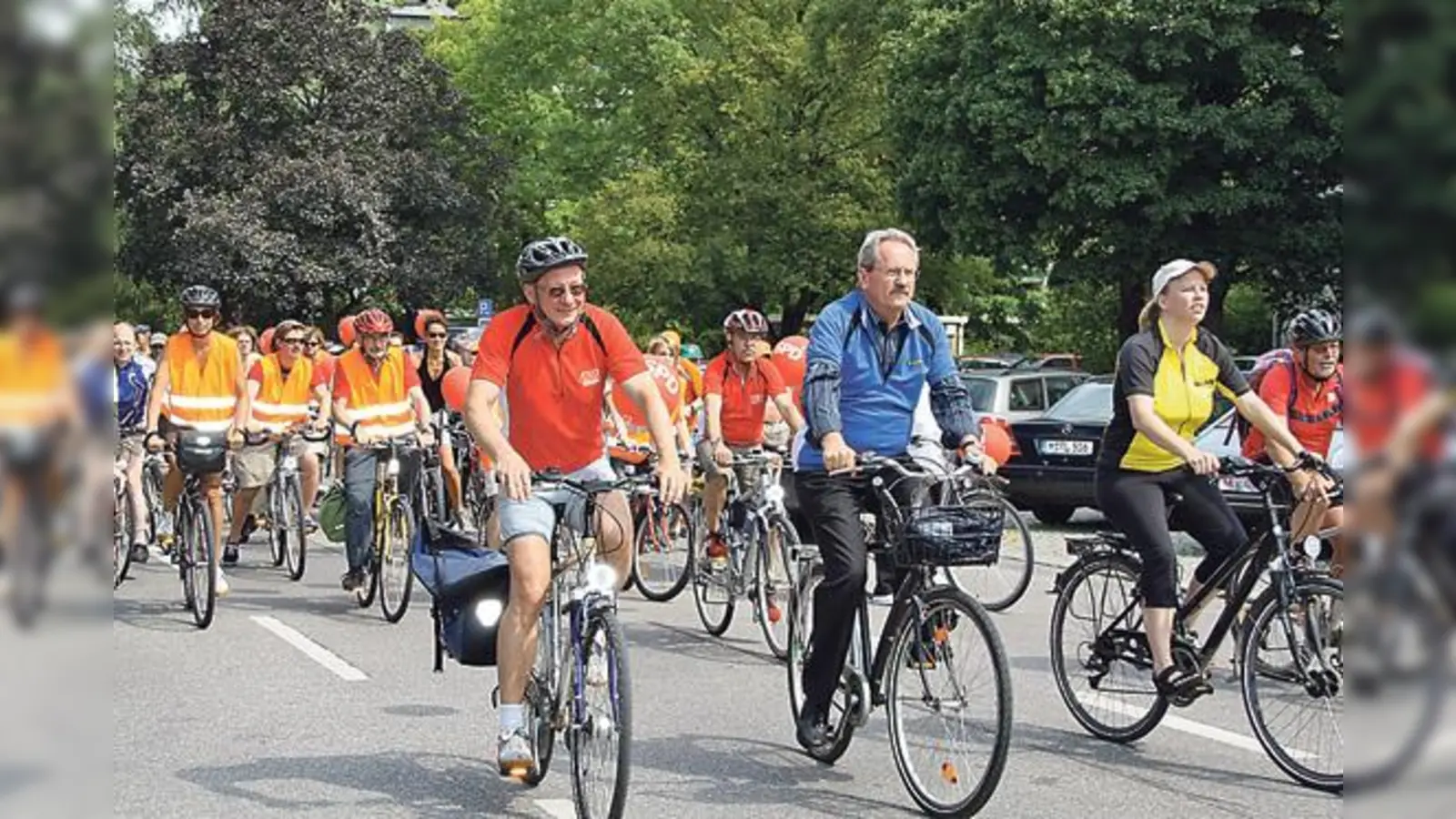 Franz Maget (l.) und OB Christian Ude werden auch heuer wieder mitradeln.    (Foto: VA)