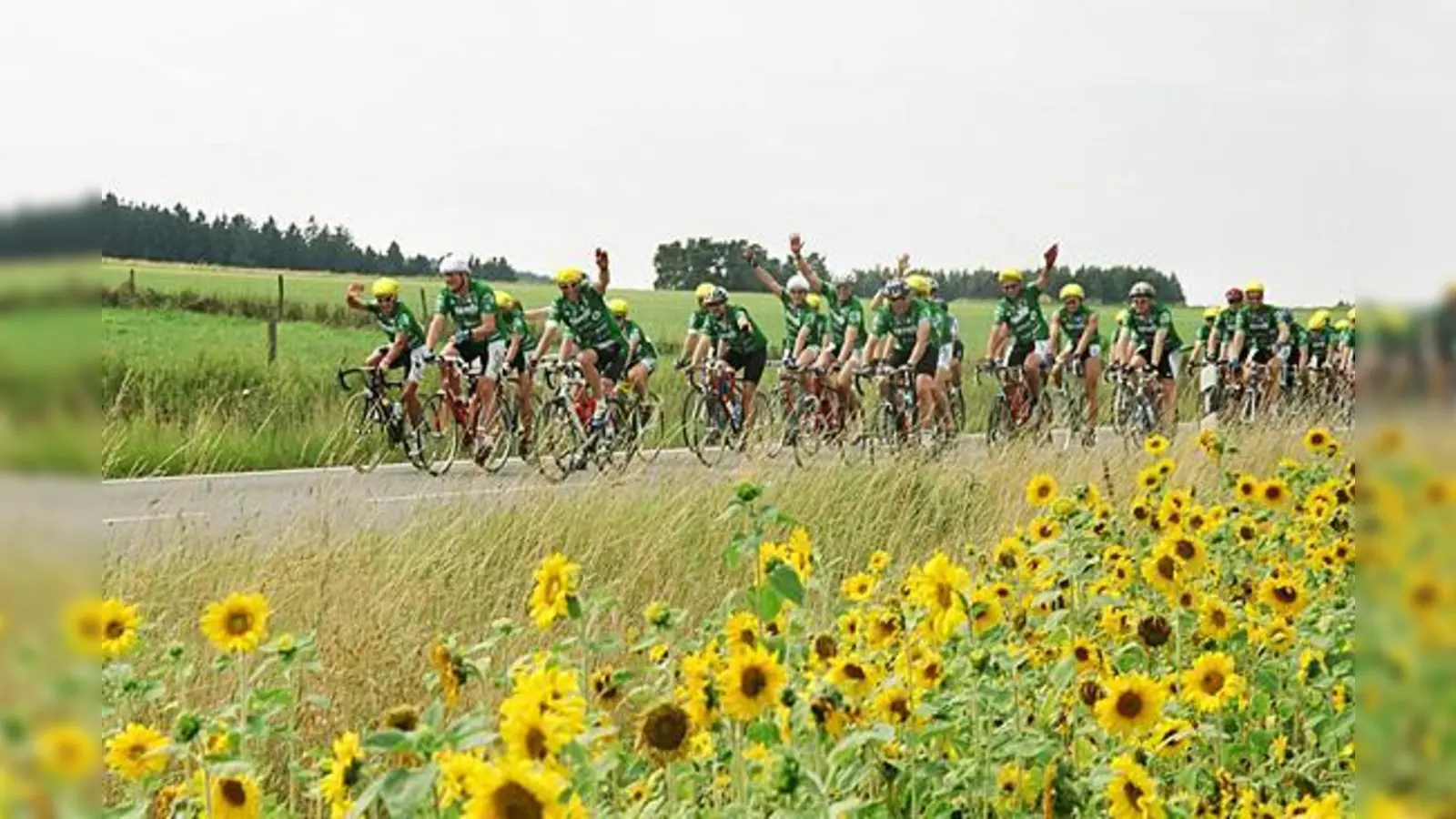 Rund 200 Radler beteiligen sich in diesem Jahr an der »Tour der Hoffnung«, die am Samstag in Holzkirchen endet.	 (Foto: VA)