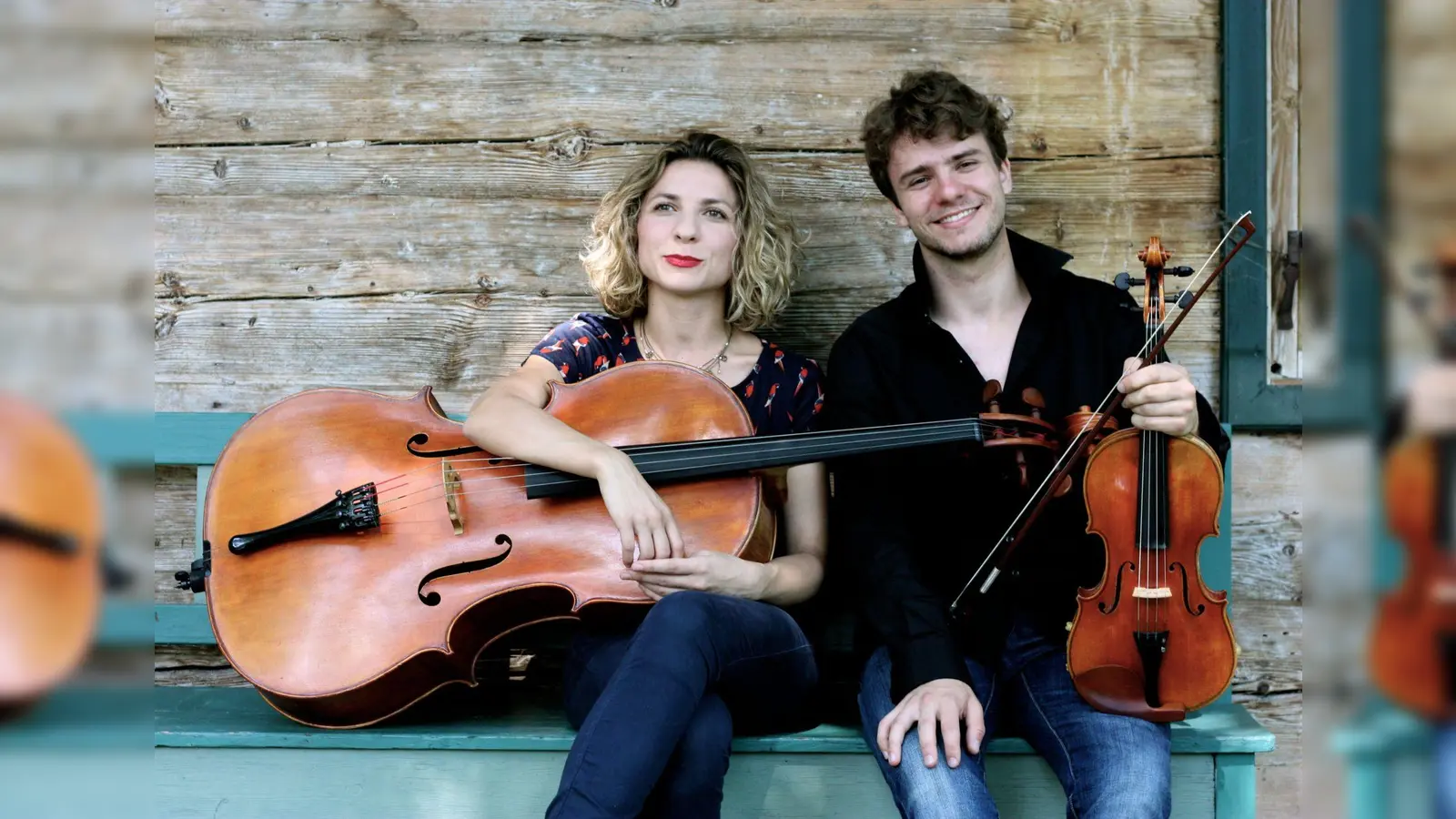 Das Geschwisterpaar Maria und Matthias Well spielen am 21. März im August-Everding-Saal in Grünwald. (Foto: Hoesl)