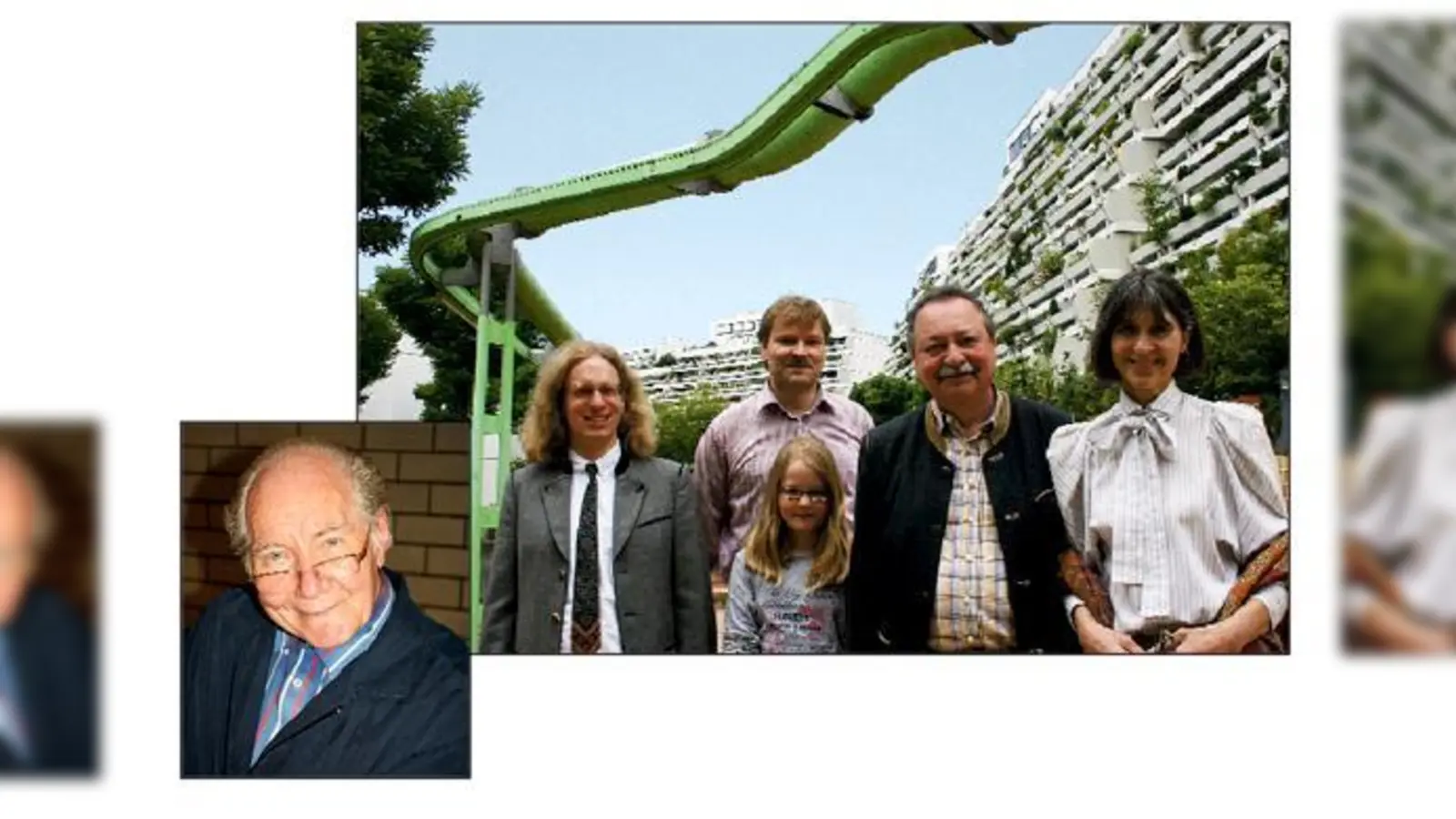 Vor 40 Jahren war Pfarrer Karlheinz Summerer im Olympiadorf noch ganz allein, inzwischen hat er viele Nachbarn, die sich in den terassenförmigen Wohnhäusern wohlfühlen.	 (Fotos: ws)