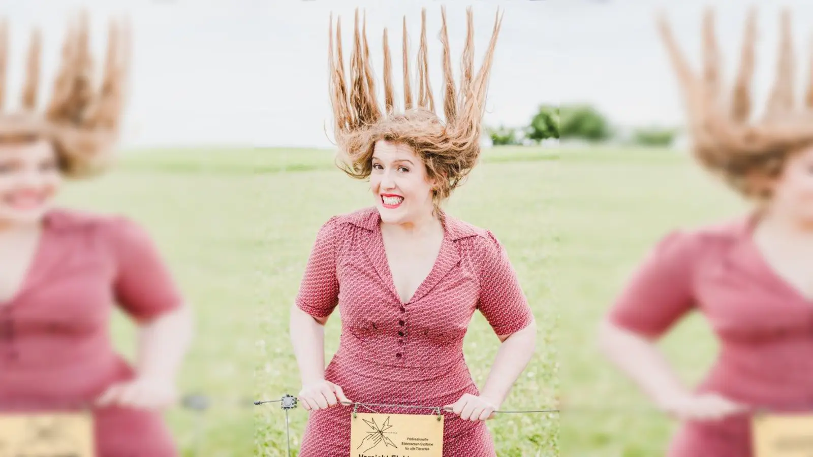 Geht großen Themen mit leichtem Fuß auf die Spur: Franziska Wanninger. (Foto: Markus Wagner)