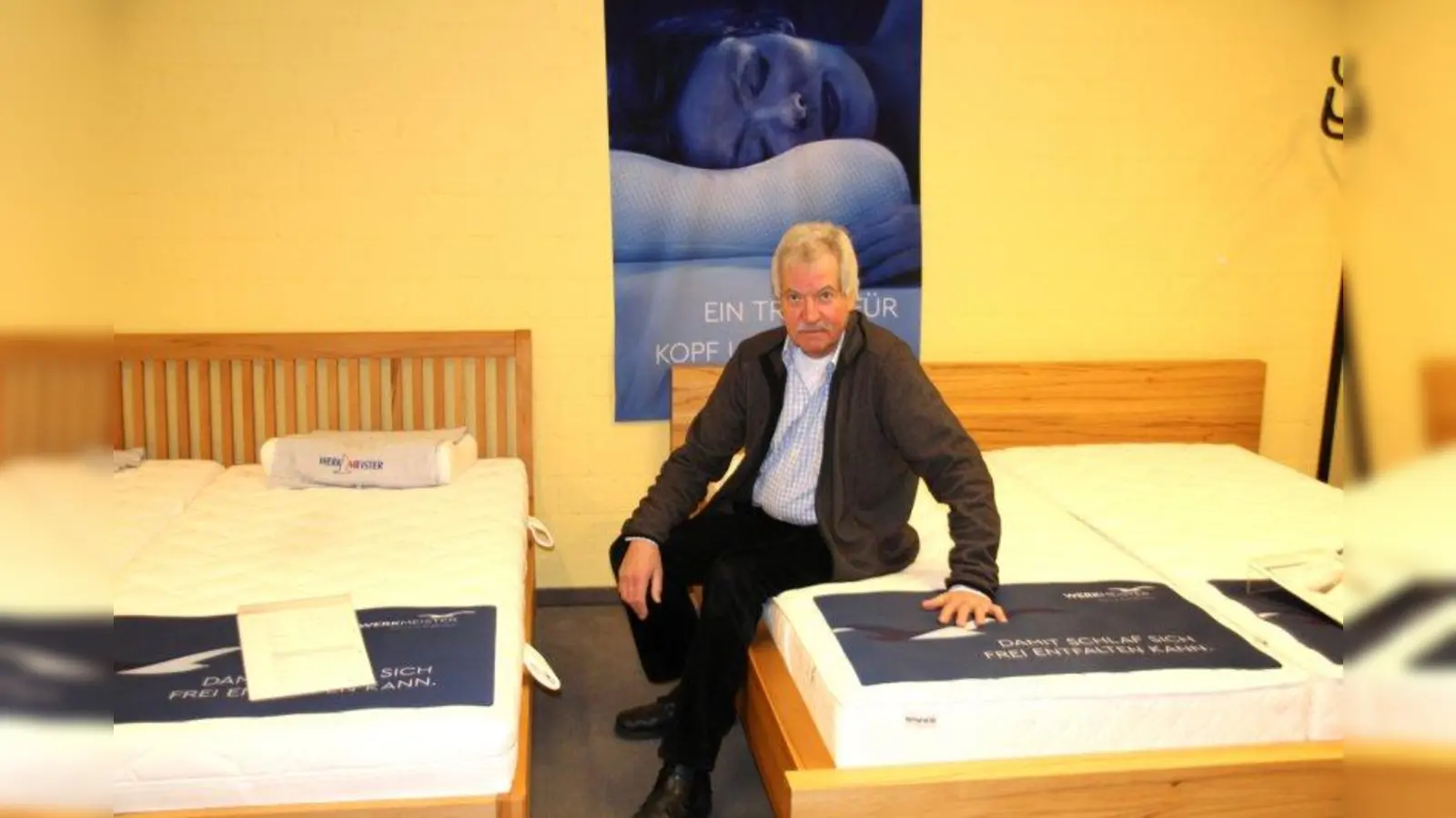 Schlafexperte Franz Schiessl. (Foto: Con)