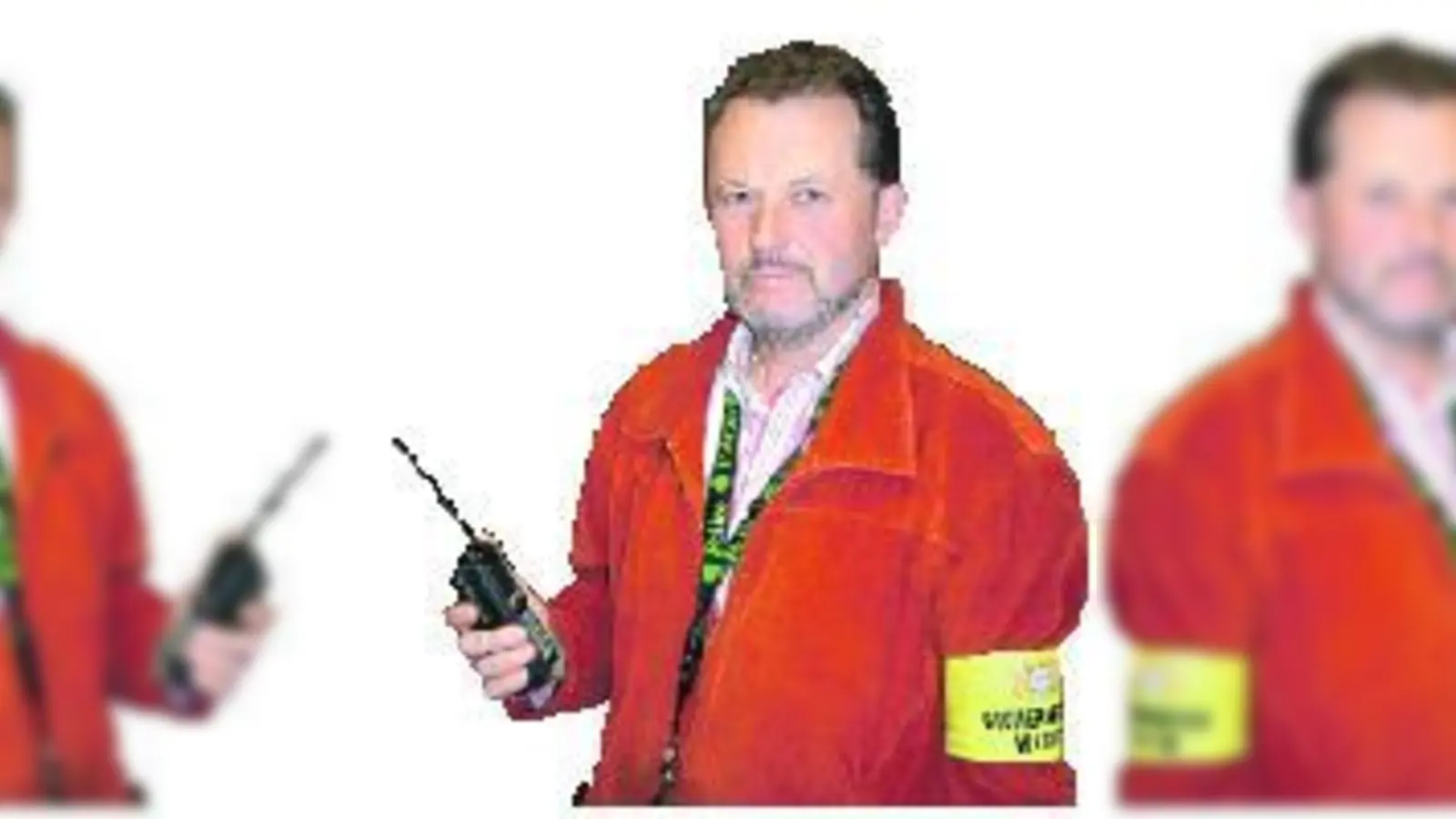 Helmut Gebert ist erfüllt von seiner Arbeit für die Sicherheitswacht der Polizeiinspektion 43 (Olympiapark)  und er ist überzeugt, seinen Mitmenschen durch seinen Dienst zu helfen.  (Foto: Sebastian Bolenius)