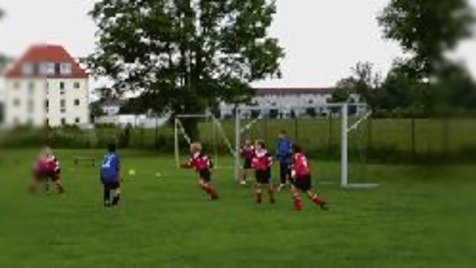Hoch spielen, hoch gewinnen  geht auch bei den F1-Kickern des FC Olympia Moosach.	 (Foto: Verein)