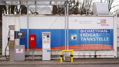 Die Erdgastankstelle wird zum Jahresende aufgegeben. (Foto: Stadtwerke Weilheim)