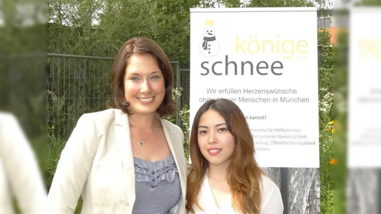 Schenken neuen Lebensmut mit dem „Schneekönige e.V.”: Conny Pagel (links) und Kathleen Bachmeier-Weise. (Foto: tab)
