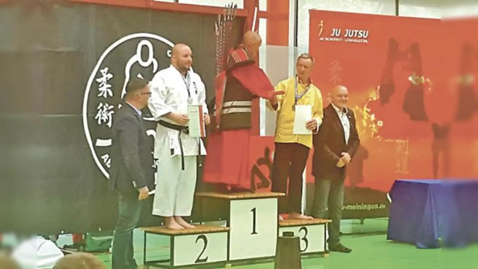 Mit 67 Jahren deutscher Meister: Kata-Spezialist Wolfgang Dittmer vom FC Fasanerie Nord.	 (Foto: FC Fasanerie Nord)