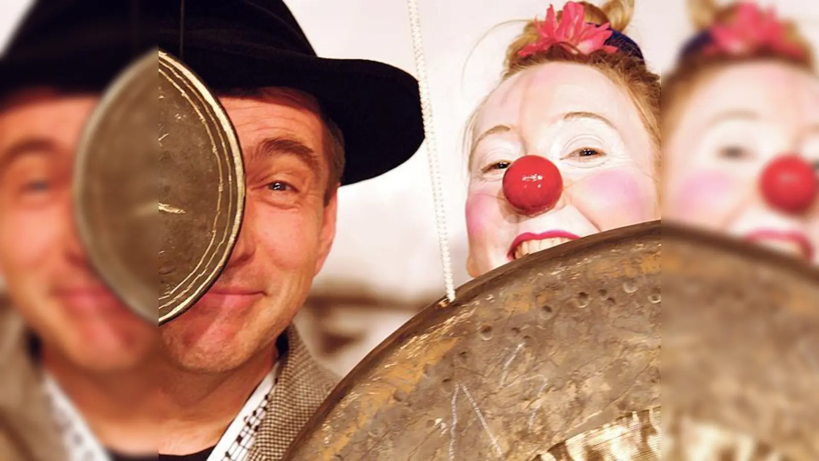 Die beiden Darsteller Kirstie Handel (links) und Roland Fritsch.	 (Foto: Anil Jain)