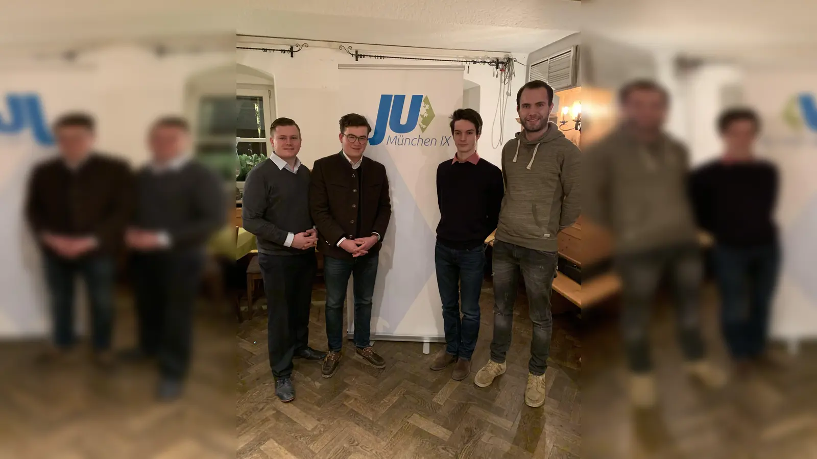 Kevin Scheurich, Tim Henningsen, Frederico Posch und Christopher Parry (v.l.n.r.). (Foto: privat)