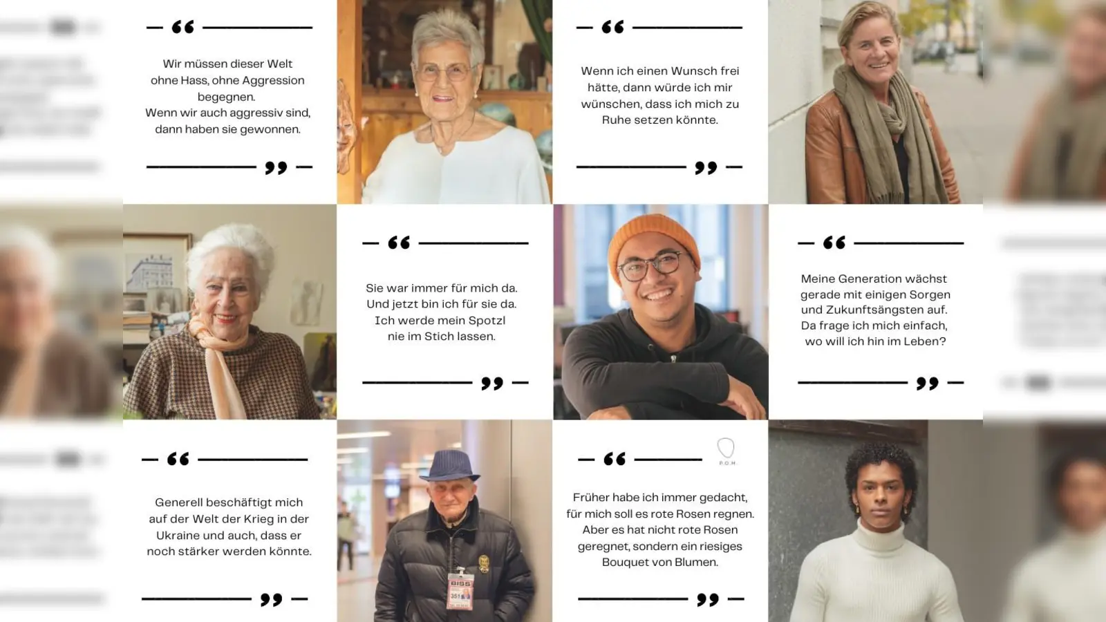 Ann Lang hat 100 Menschen im Alter von einem bis zu 100 Jahren porträtiert. (Foto:  Ann Lang)