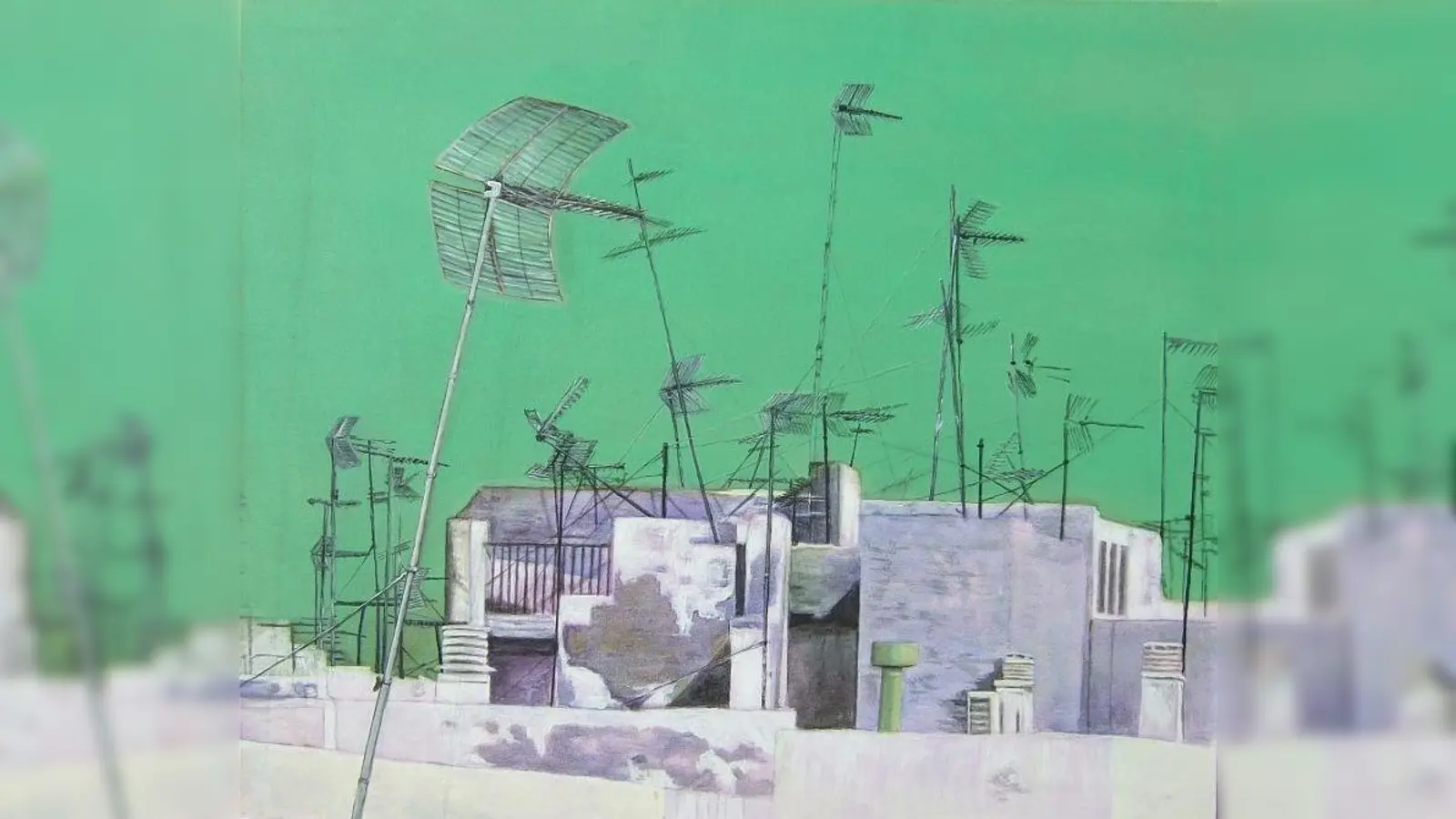 Die Arbeiten von Gabriele Strehlau sind in ihrem Atelier in der Freseniusstr. 24 ausgestellt. (Foto: pi)