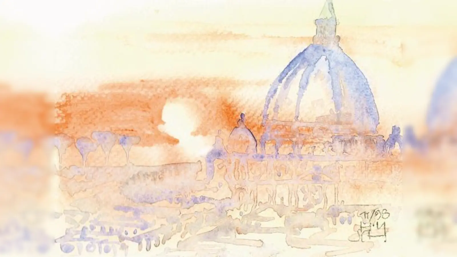 Impressionen aus der Papststadt von Hans-Ulrich Schmidt. 	 (Foto: VA)