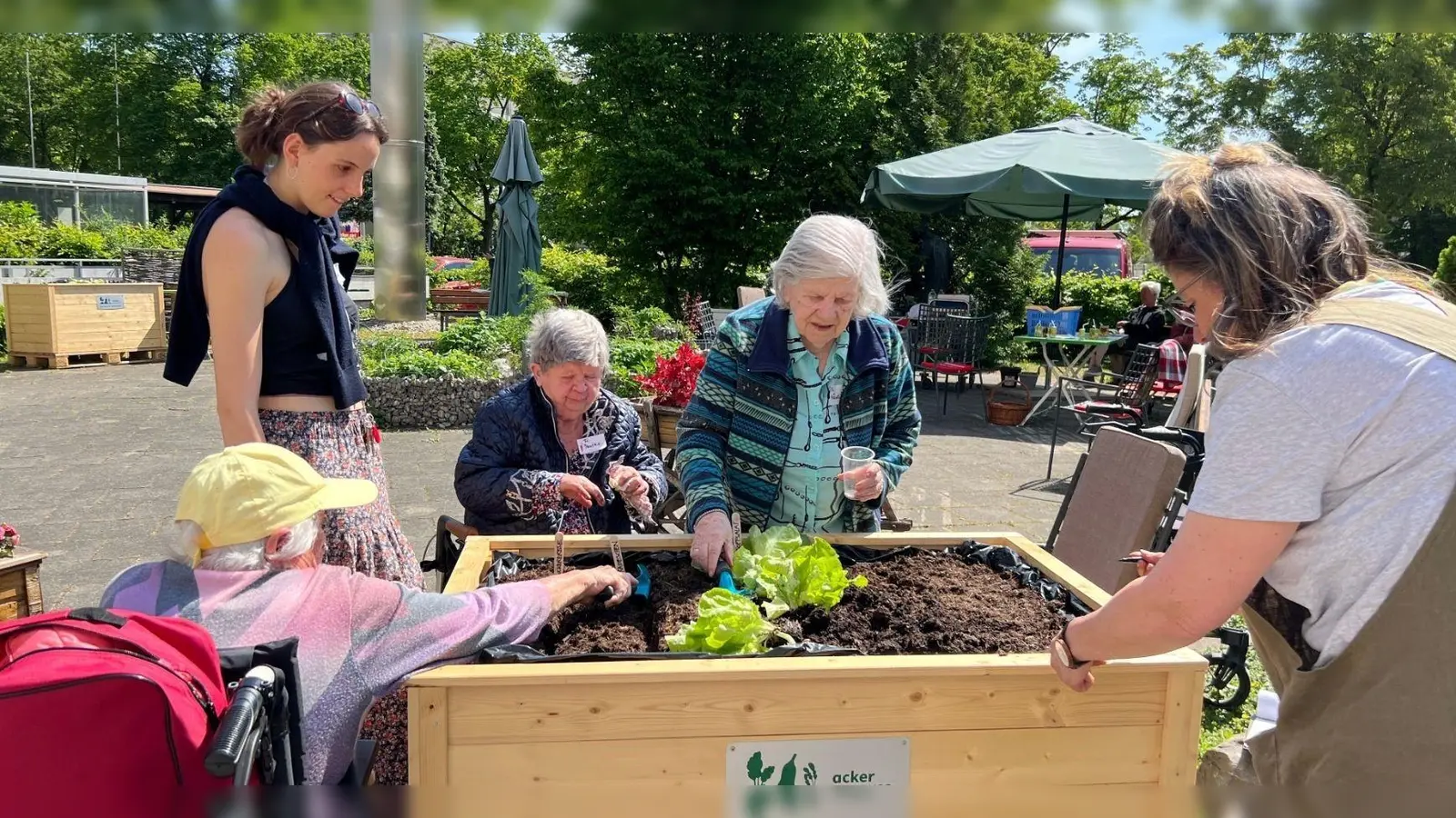 Das SeniorenWohnen Kieferngarten veranstaltet am Freitag einen Tag der offenen Tür. Dabei können sich die Besucher ein Bild vom Alltag in der Einrichtung machen. (Foto: SWKieferngarten)