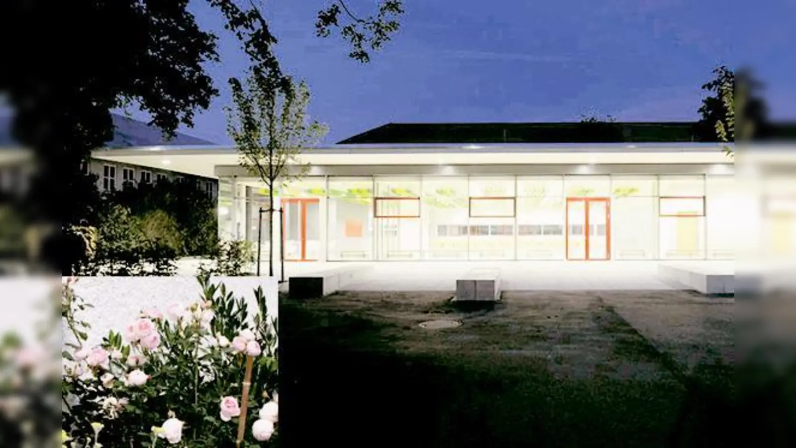 Bei den Architektouren 2009 kann man die neue Mensa des Theodolinden-Gymnasiums näher unter die Lupe nehmen.   (Foto: Veranstalter)
