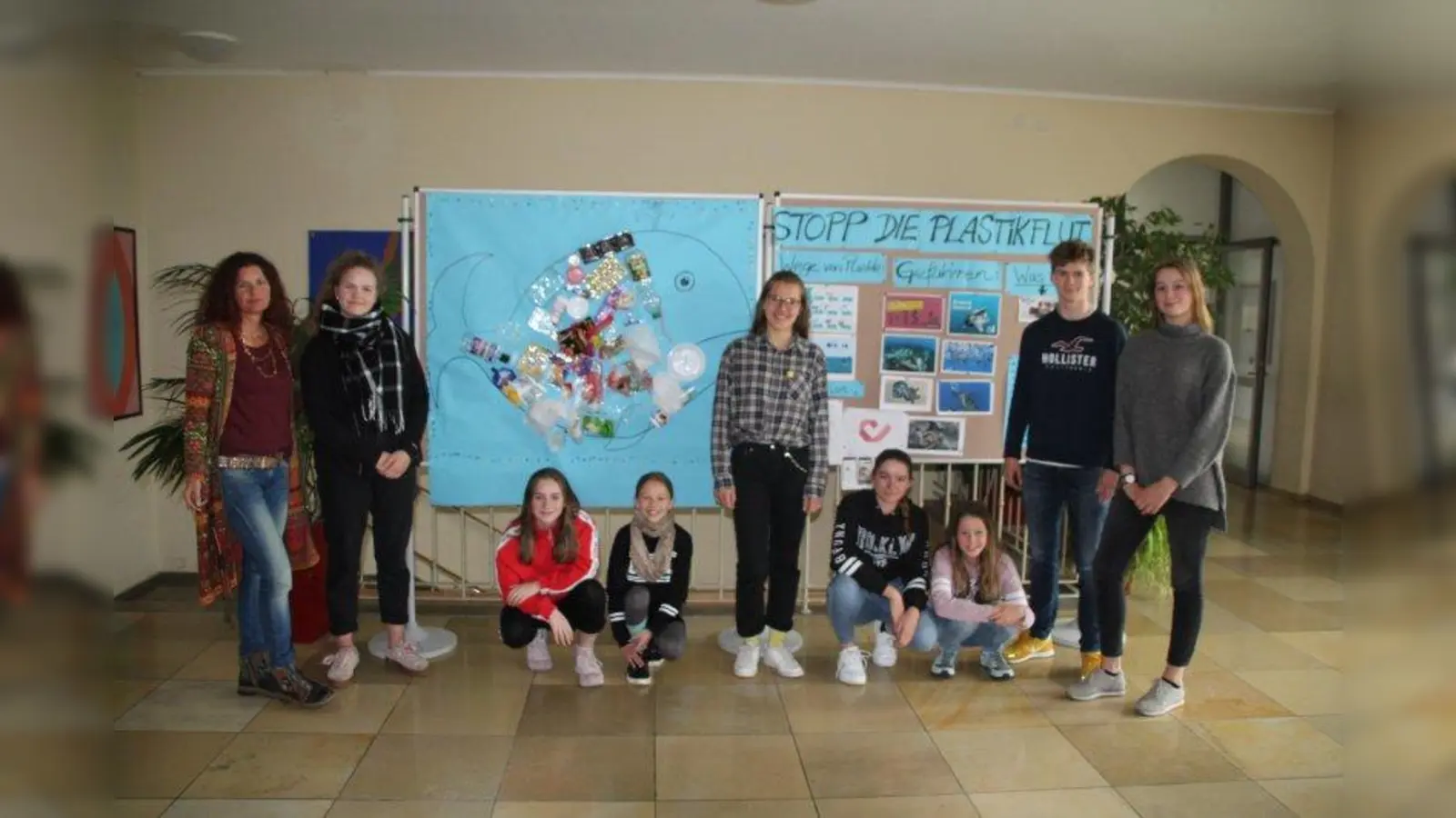 Respekt! Die Mitglieder der „AG Umwelt“ engagieren sich. (Foto: mka)