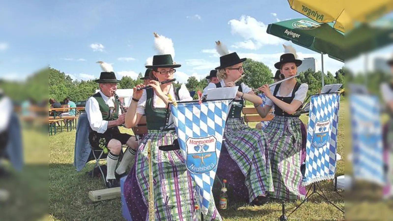 In Neubiberg können Blasmusik-Neulinge jetzt Unterricht im Verein nehmen.	 (Foto: Verein)