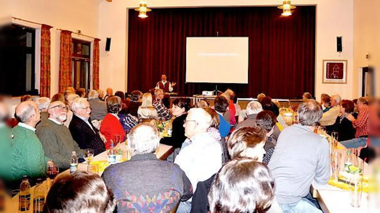74 Mitglieder folgten der Einladung durch den  Vorstand Josef Karl.	 (Foto: privat)