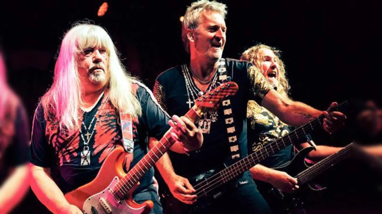 The Sweet, mit Ballroom Blitz und Fox on the Run eine echte Ohrwurmfabrik.	 (Foto: Jan Wolford)