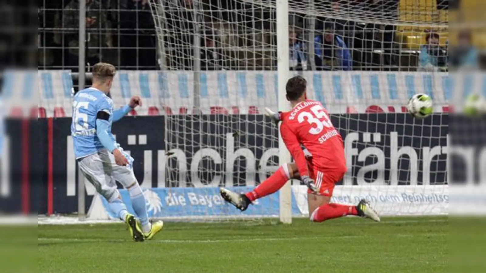 Erster Saisontreffer: Benjamin Kindsvater.  (Foto: Anne Wild)