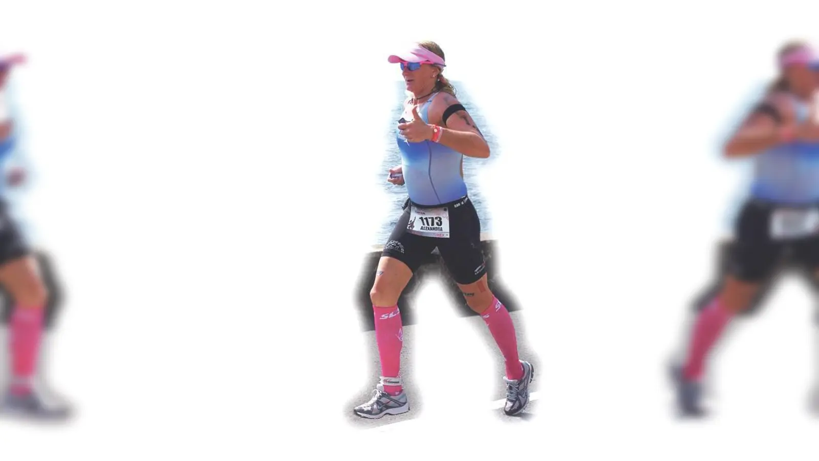 Alexandra Mitschke beim Ironman Hawaii 2011. 	Heuer will sie noch eine Stunde schneller sein.  (F.: Mitschke)