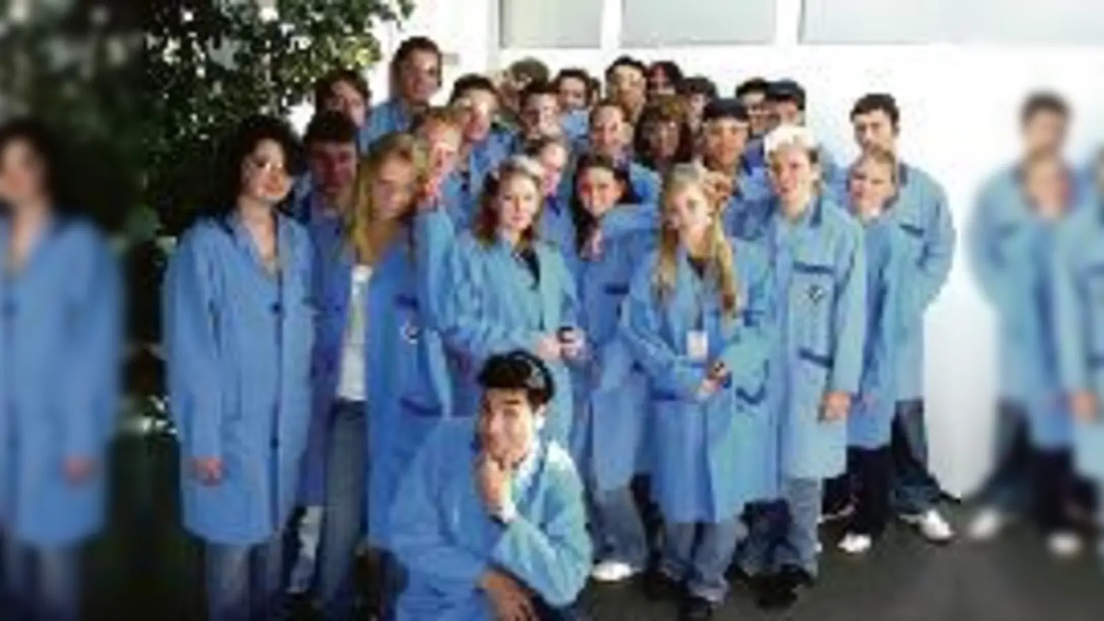 Die Schüler der 11a am Moosacher  (Foto: Gymnasium Moosach)