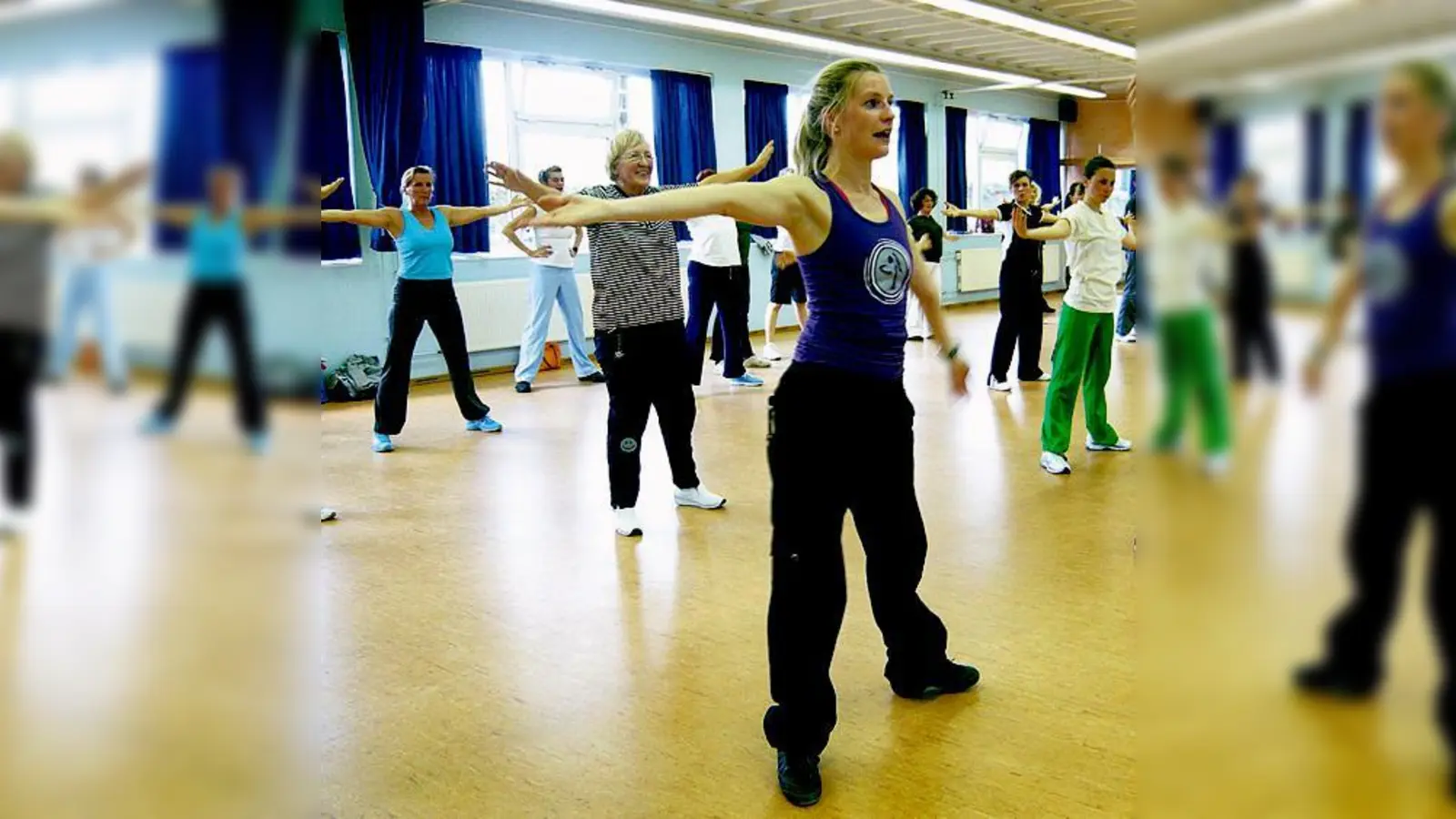 Die Zumba-Schnupperkurse der Turnerschaft Jahn München wurden von vielen Interessierten begeistert angenommen.	 (Foto: VA)