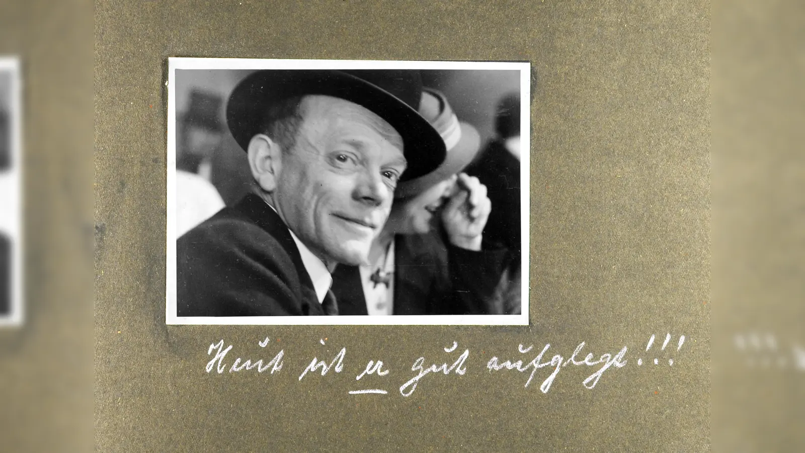 Kommentar von Liesl Karlstadt über ihren schwierigen Bühnen- und Lebenspartner Karl Valentin. (Foto: Valentin-Karlstadt-Musäum)