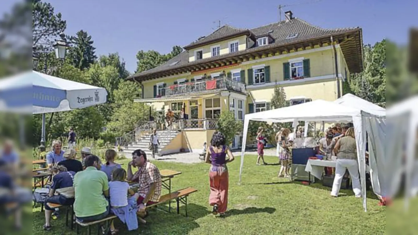 Das Sommerfest der Montessori-Schule Niederseeon steht heuer unter dem Motto »Festival der Sinne«. 	 (Foto: Gerald Wick)