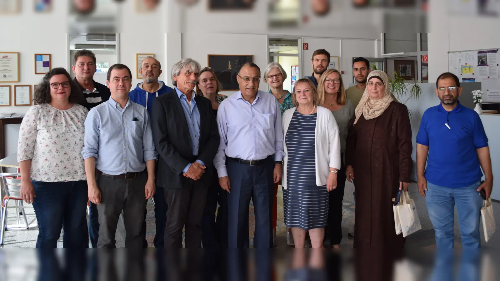 Die Diakonie hatte internationalen Besuch. (Foto: dh)