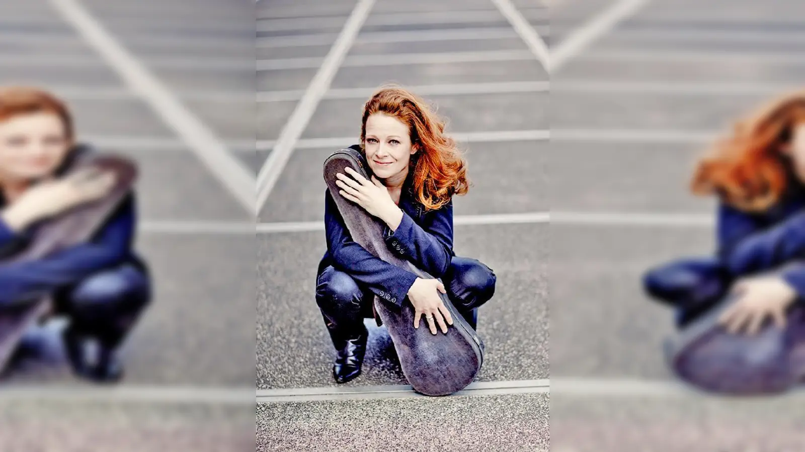 Carolin Widmann und zwei Kollegen werden für  einen Kammermusikabend sorgen. 	 (Foto: VA)