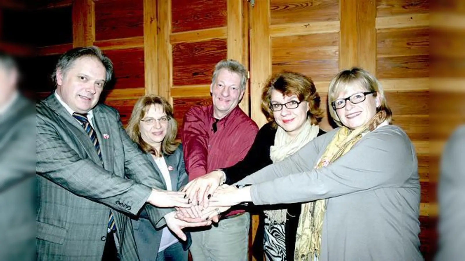 Der Moosacher Unternehmerverband hat seinen Vorstand neu gewählt (v. l.): Stefan Duschl, Christine Deibert, Vereinschef Horst Ritt, Ingrid Lindner und Angelika Güc.	 (Foto: ws)