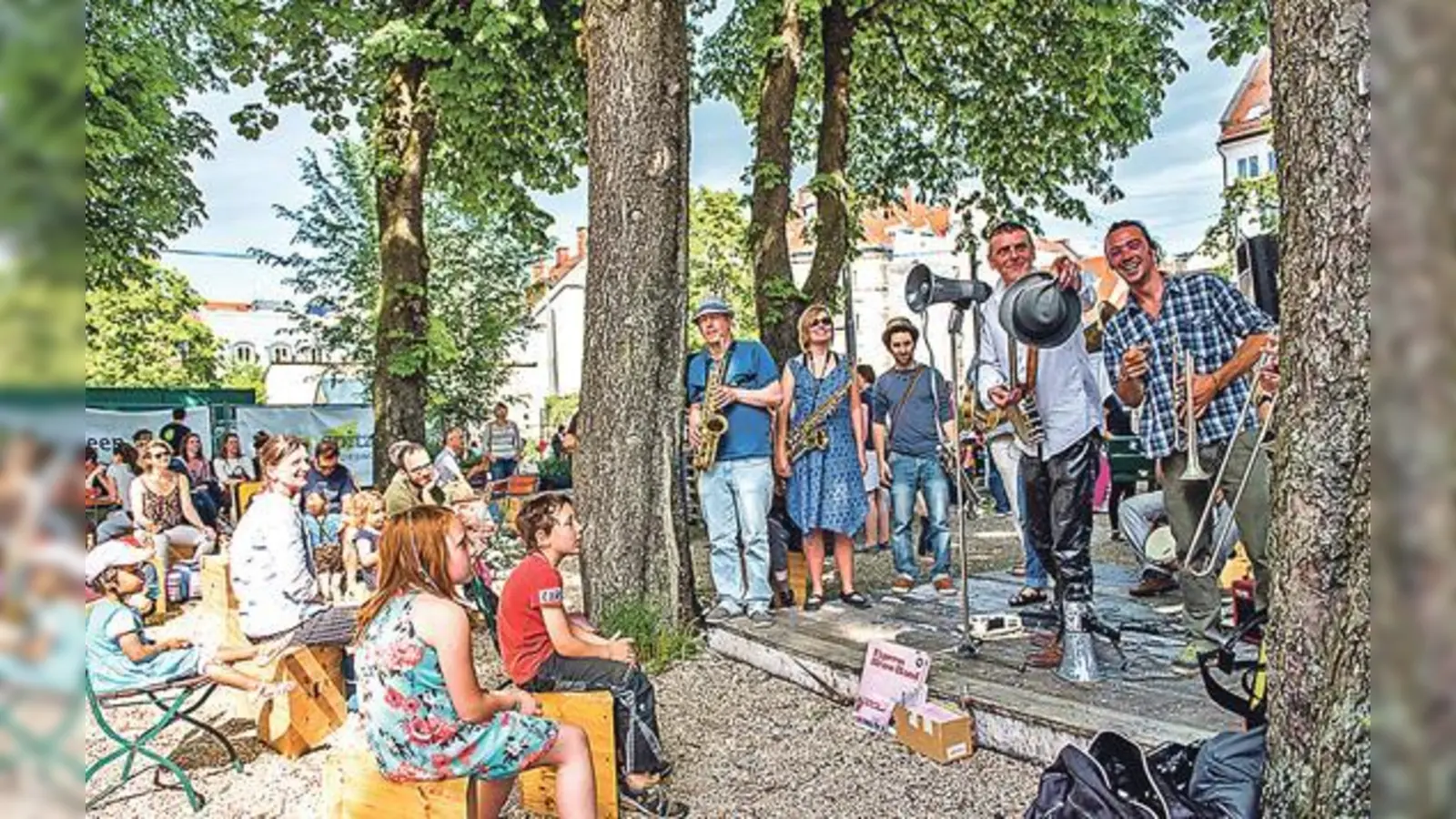 »Red Lemon Cats« gastieren am 9. Juli zum Gratis-Konzert auf dem Giesinger Grünspitz.	 (Foto: VA)