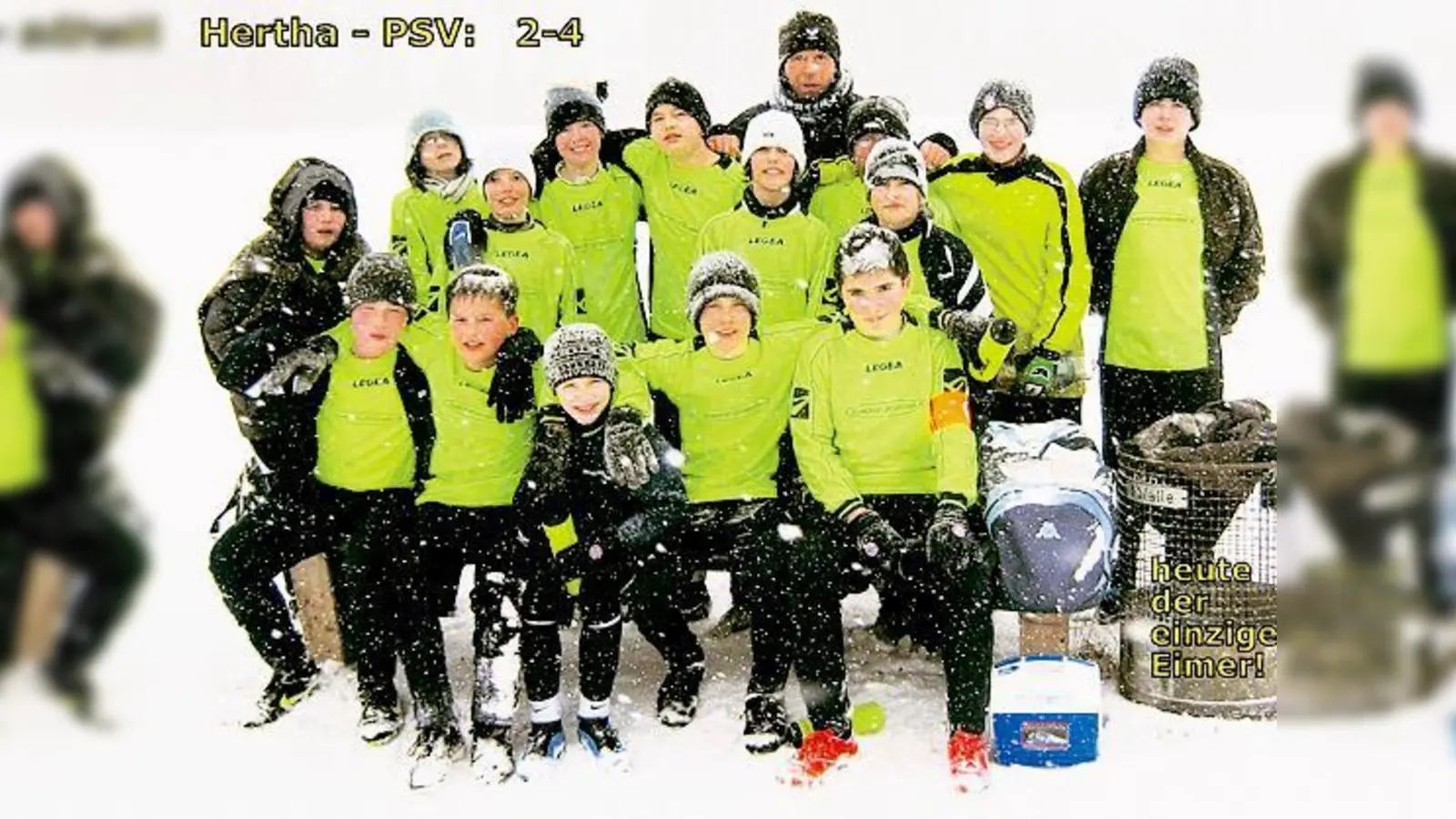 Blicken nach ihren Siegen optimistisch in die Zukunft: die D-2-Jugend.	 (Foto: Verein)